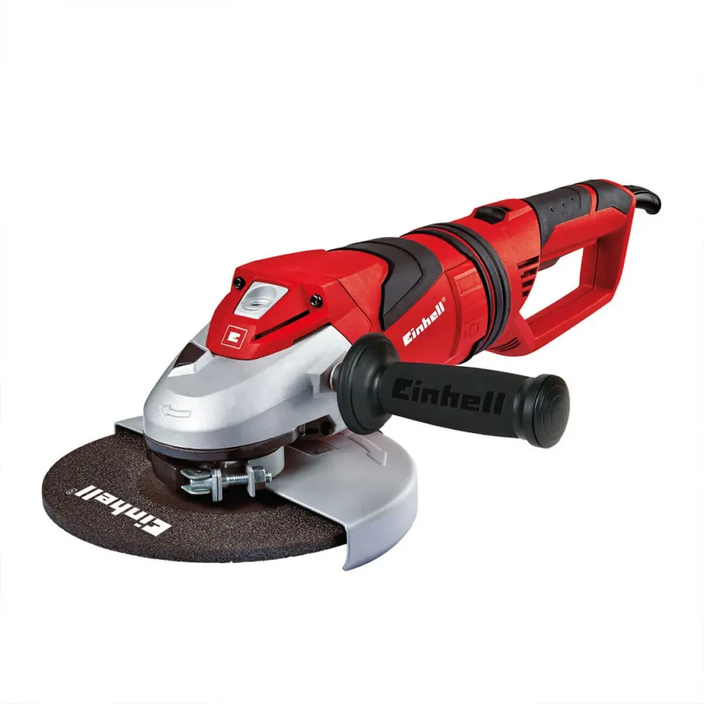 Pulidora 9" 2.000 watts 6500 rpm sistema protección antipolvo interno mango intercambiable 3 posiciones marca Einhell