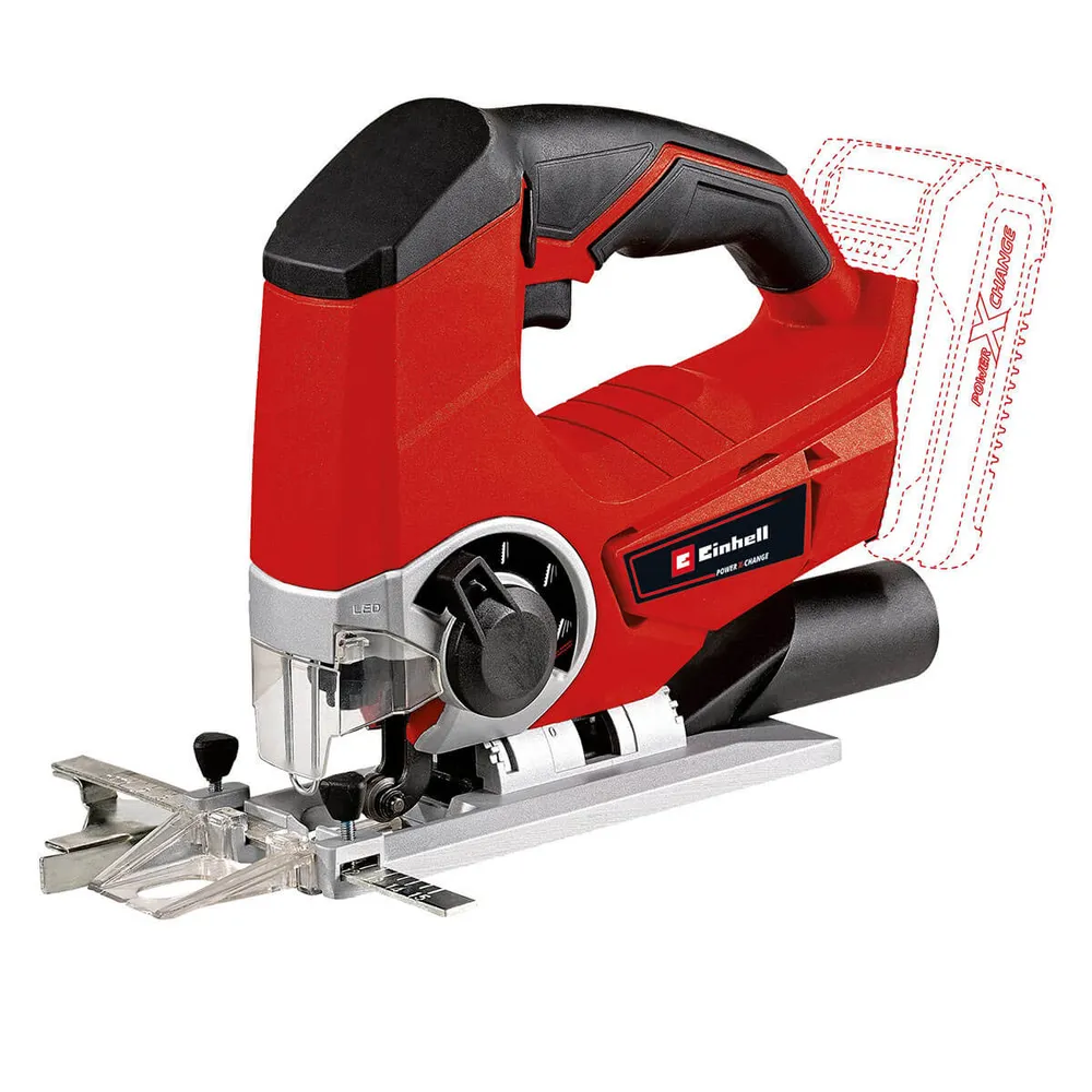 Sierra caladora inalámbrica 18 V + baterí (2.5 ah) + cargador marca Einhell
