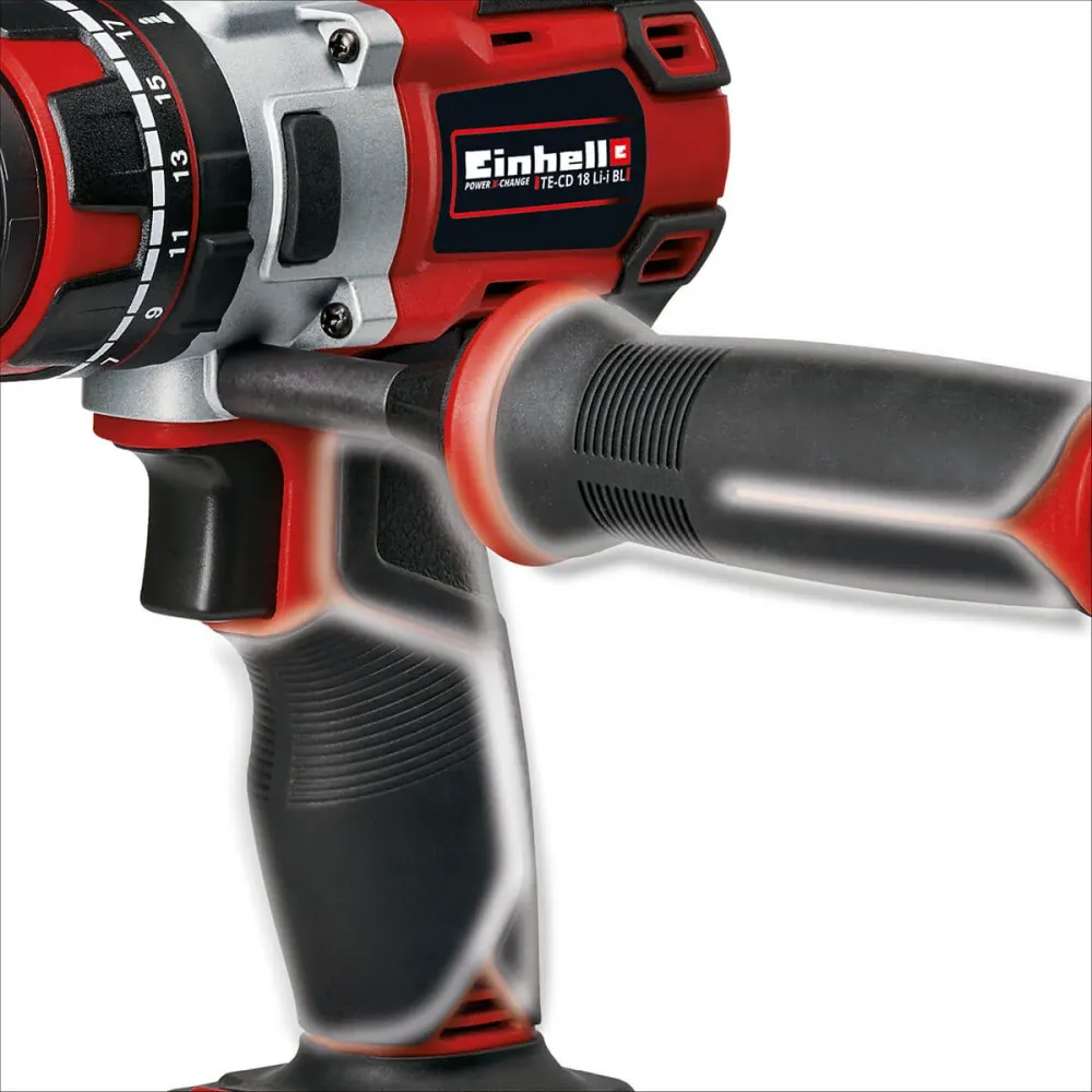 Taladro Percutor 1/2 Inalámbrico Brushless 18V 60 Nm Incluye 2 Baterías 2,0 Ah Y Cargador Einhell