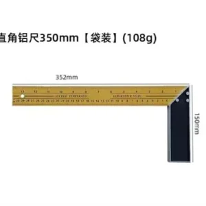 Escuadra 35 Cm De Aluminio
