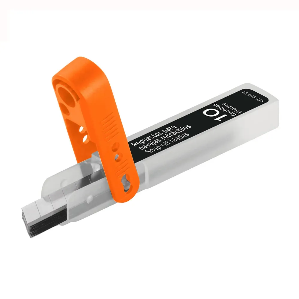 Estuche con 10 cuchillas SK2 de 9 mm para cúter, Expert