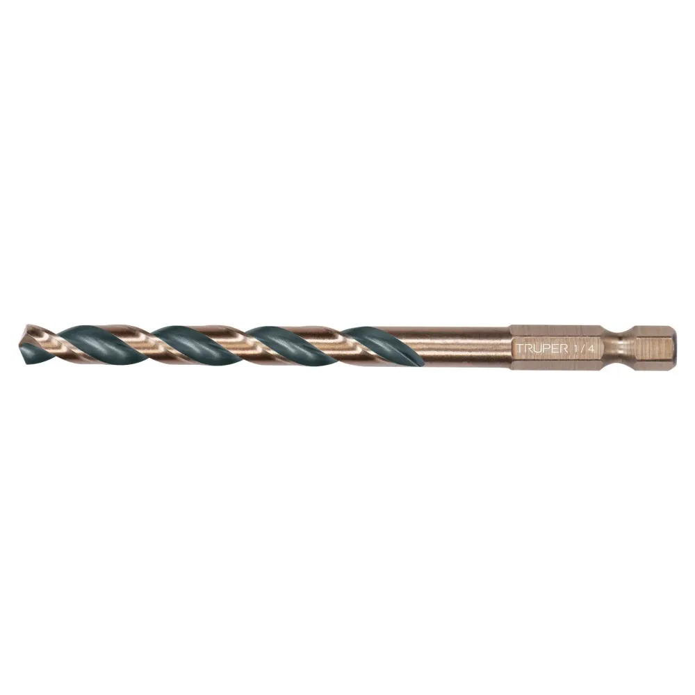 Juego de 5 brocas HSS para metal zanco cambio rápido, Expert