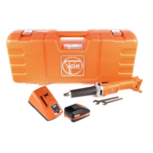 Amoladora recta baterí FEIN AGSZ 18-280 LBL 18V (71230262000) en maletín con baterí de 3,0 Ah y cargador