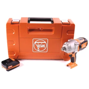 Atornillador de impacto baterí FEIN ASCD 18-1000 W34 C 18 V 1050 Nm 3/4" sin escobillas + 1x baterí 3,0 Ah + maletín - sin...
