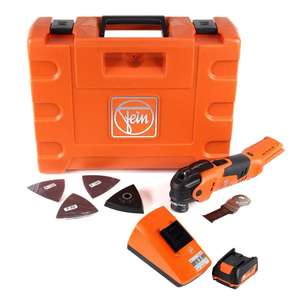 FEIN AFMT 12 QSL MultiTalent Select oscilador de baterí 12V Starlock Plus + 1x baterí 3.0Ah + cargador + estuche
