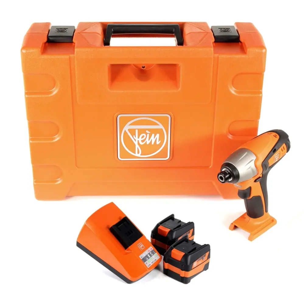 FEIN ASCD 12-100 W4 Select Llave de impacto baterí 12V en maletín de transporte - Sin baterí, sin cargador incluidos ( 711...