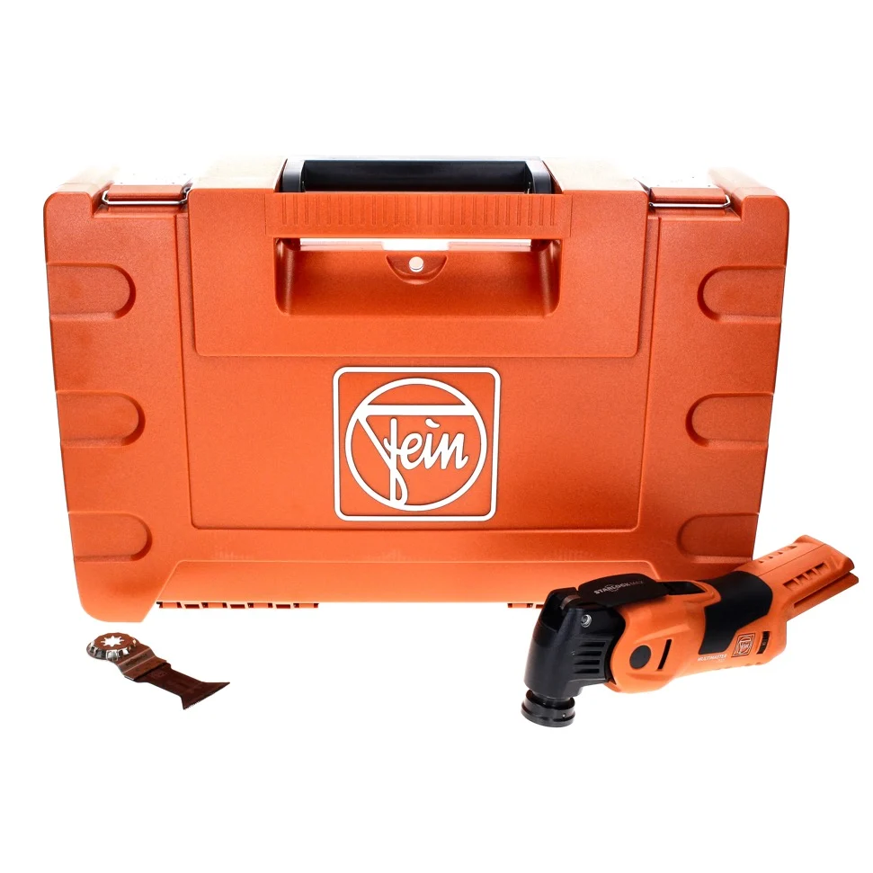 Oscilador de baterí Fein MultiMaster AMM 700 MAX Select 18 V Starlock Max Brushless (71293462000) solo + estuche - sin bat...