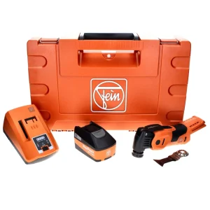 Oscilador de baterí Fein MultiMaster AMM 700 MAX 18 V Starlock Max Brushless + 1x baterí 5,2 Ah + cargador + estuche