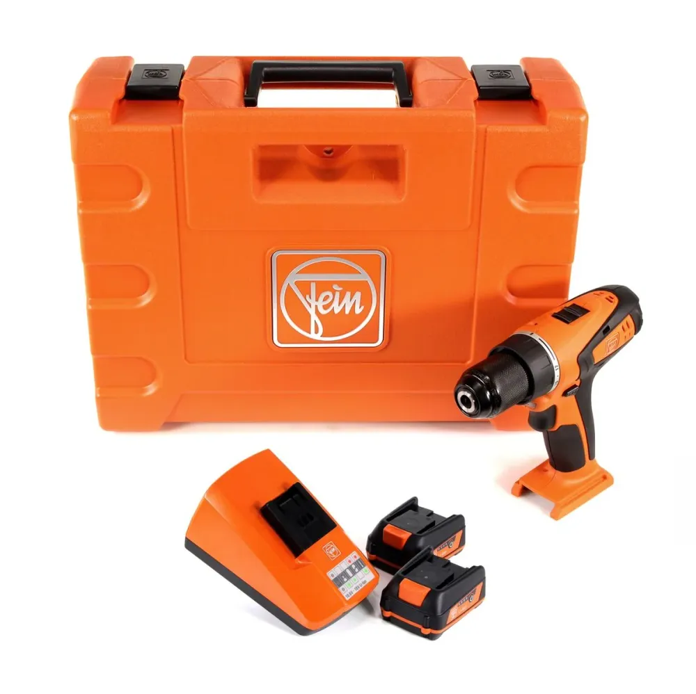 Taladro atornillador baterí FEIN ABSU 12 Select 12V 20Nm + 2x baterías 3.0Ah + cargador + maletín