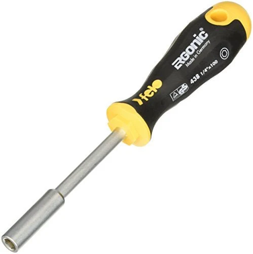 Felo 43812540 - Destornillador portapuntas Felo Ergonic 1/4"x100 mm.