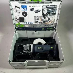Festool AGC 18-125 EB-Basic Amoladora angular sin cable, 125 mm, sin escobillas, 18 V + maletín - sin baterí, sin cargador...