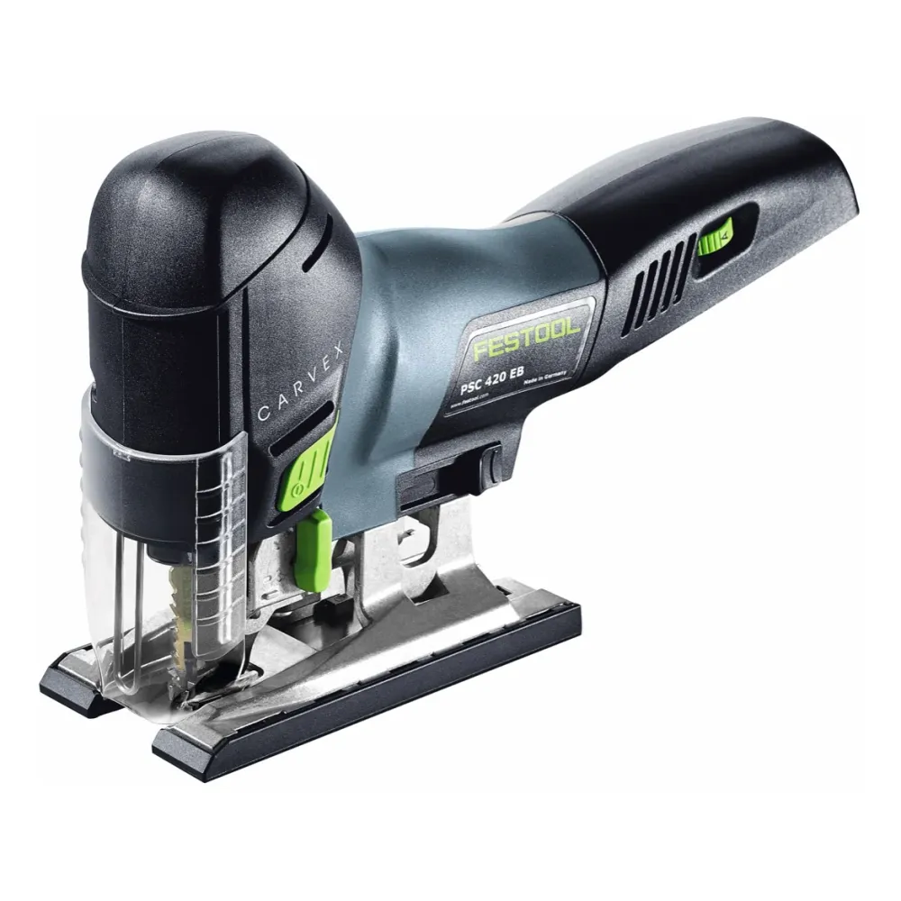 Festool CARVEX PSC 420-Basic Sierra de calar pendular sin cable 18 V 120 mm Sin escobillas + 1x baterí 5,0 Ah + Systainer...