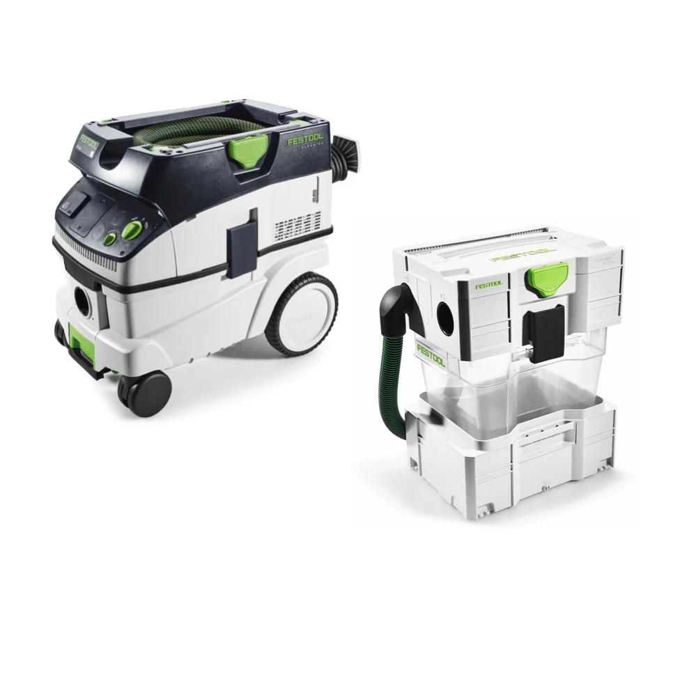 Festool CTL 26 E Cleantec aspirador móvil 26l polvo cl. L ( 574947 ) + preseparador