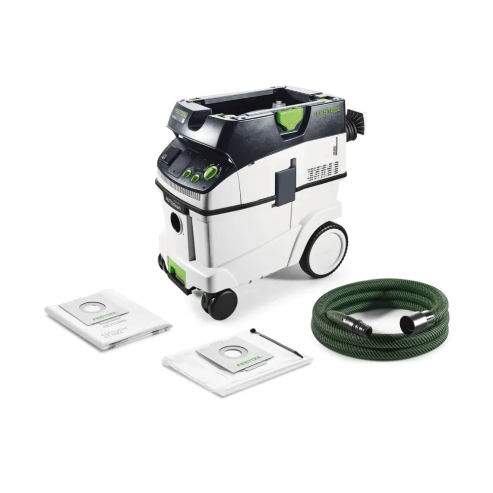 Festool CTL 36 E AC CLEANTEC aspirador móvil 36l polvo cl. L ( 574958 ) + bolsa extra para eliminación y filtro