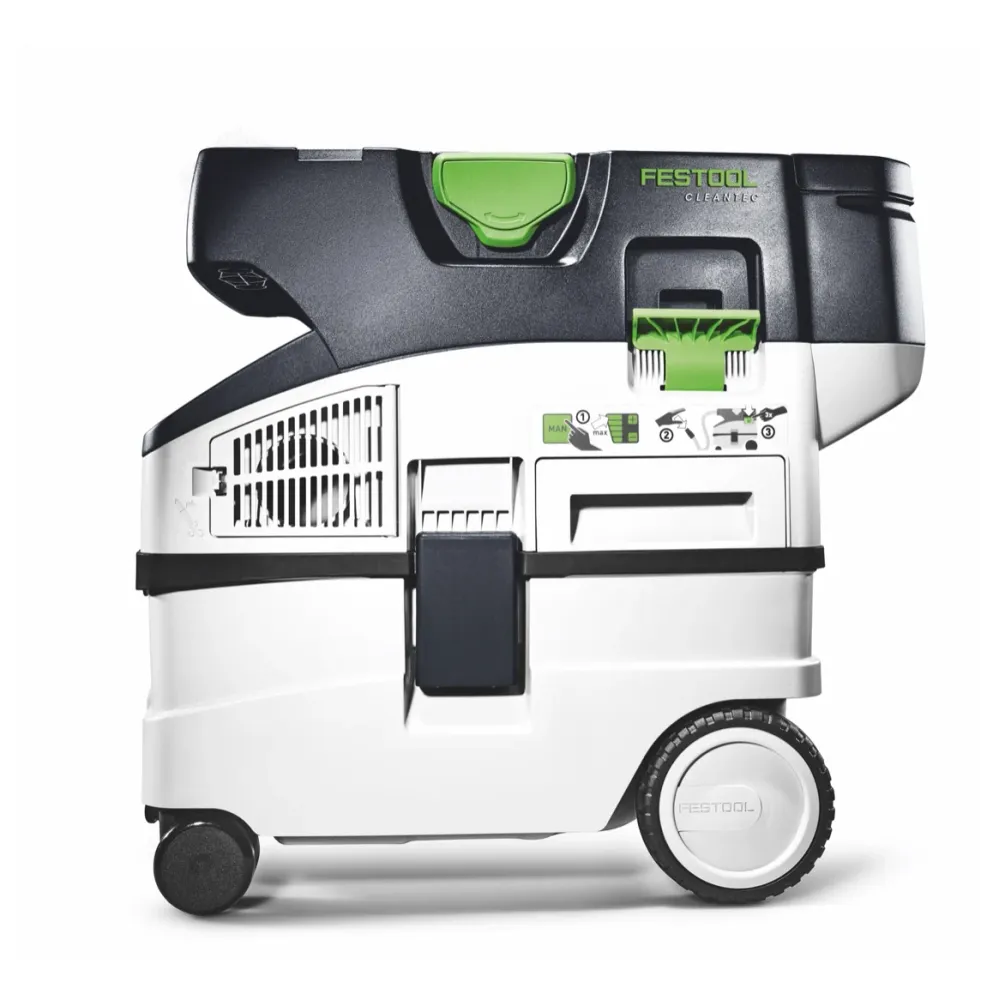 Festool CTLC MIDI aspirador móvil sin cable 36 V ( 2x 18 V ) clase de polvo L + 2x baterí 4,0 Ah + cargador + systainer