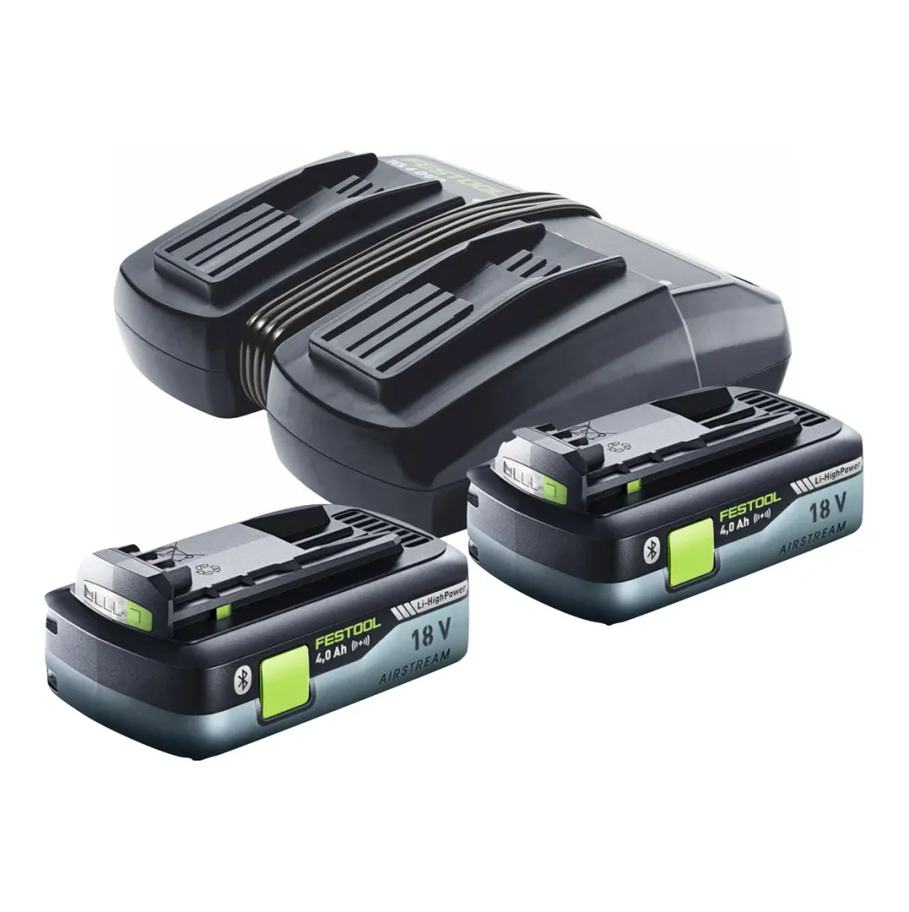 Festool CTLC MIDI aspirador móvil sin cable 36 V ( 2x 18 V ) clase de polvo L + 2x baterí 4,0 Ah + cargador + systainer