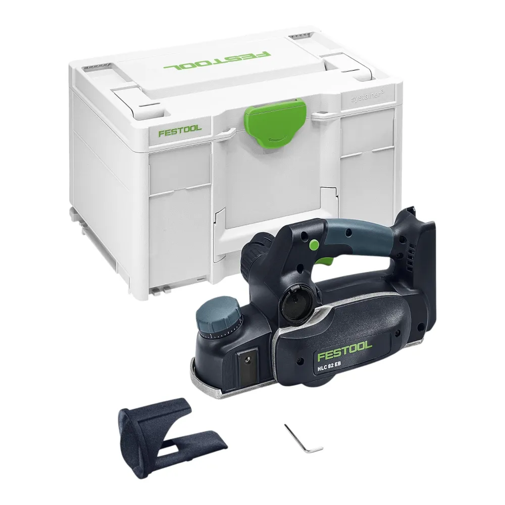 Festool HLC 82 EB-Basic Cepillo baterí 18 V 82 mm sin escobillas + Systainer ( 578000 ) - sin baterí, sin cargador