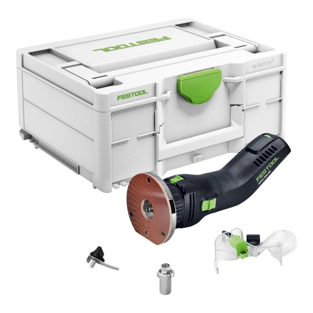 Festool OFKC 500 R3 EB-Basic Fresadora de cantos baterí 18 V 10 mm sin escobillas ( 577985 ) + Systainer - sin baterí, sin...