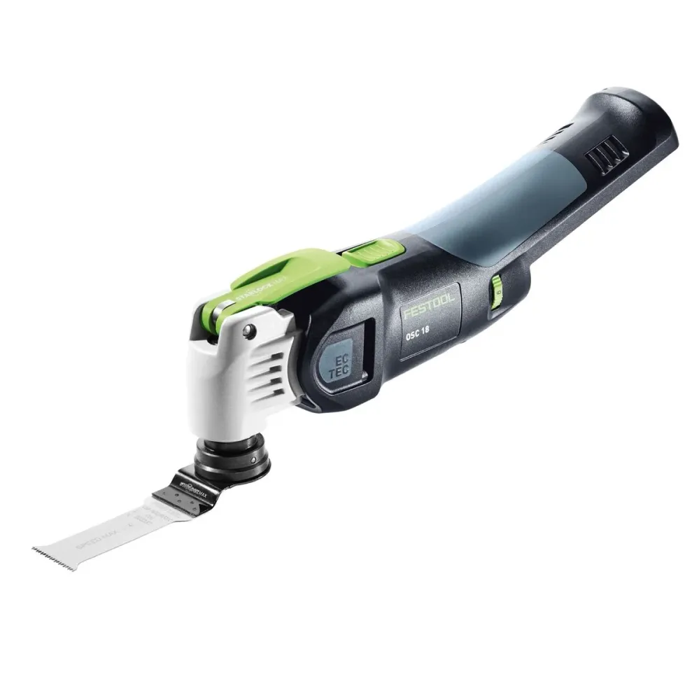 Festool OSC 18 Li E-Basic Set Vecturo oscilador de baterí 18V (574849) Brushless StarlockMax Solo en Systainer + accesorio...