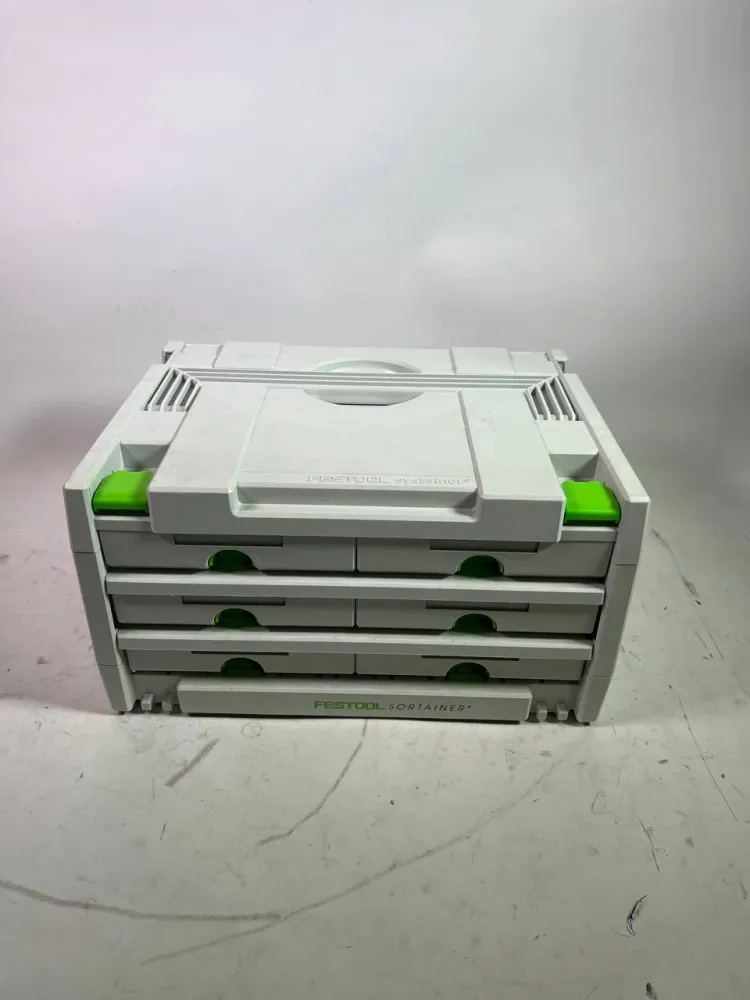 Festool SYS 3-SORT/6 SORTAINER Systainer organizador de maletines de herramientas ( 491984 ) 395 x 295 x 210 mm 6 cajones