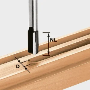 Fresadora de ranuras Festool HW S12 D16/60 (491091) para 1400, 2000, 2200