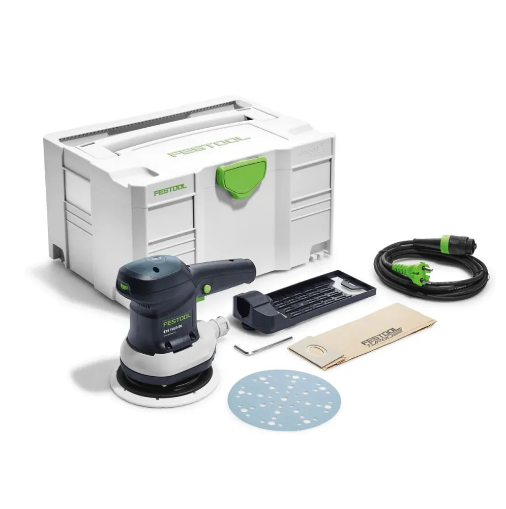 Lijadora excéntrica Festool ETS 150/5 EQ-Plus 310 W 150 mm + systainer ( 575056 )