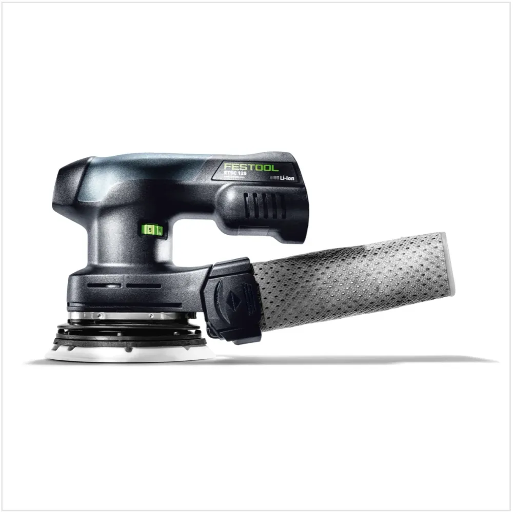 Lijadora excéntrica inalámbrica Festool ETSC 125 Li-Basic (201533) 18V 125mm sin escobillas Solo + Systainer - sin baterí,...