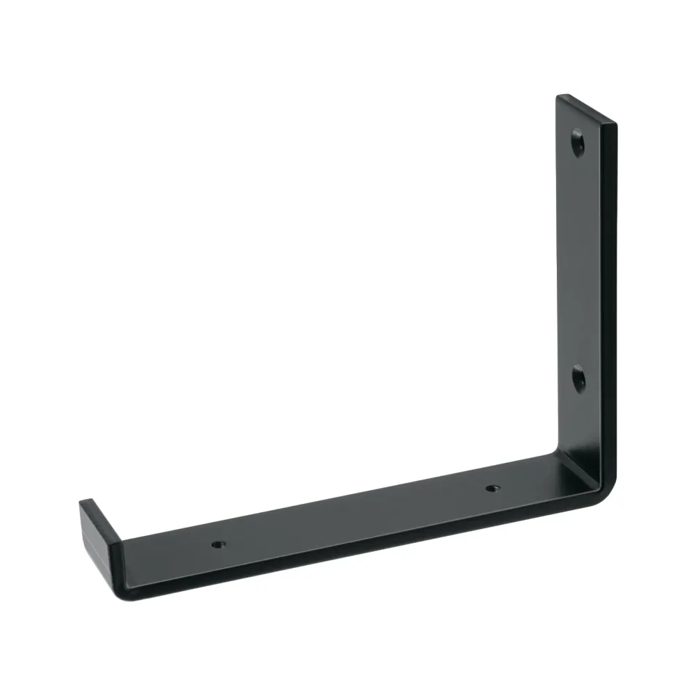 Ménsula vintage de acero negra 6 x 8", Fiero