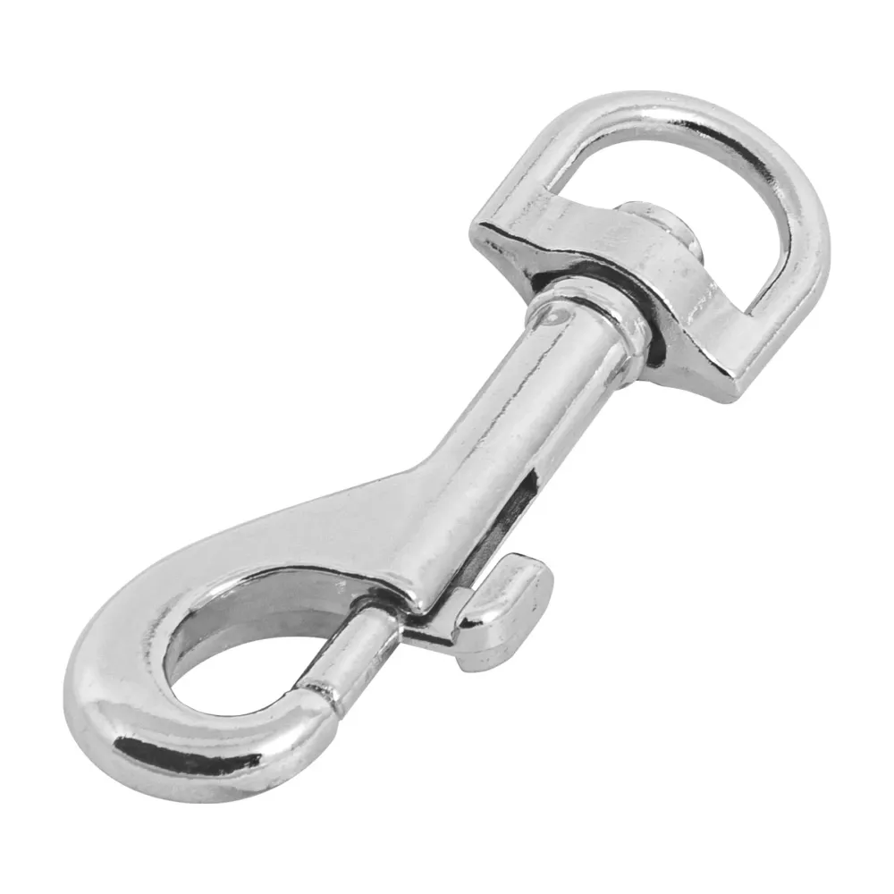 Mosquetón Con Destorcedor De Zinc 3" Truper Bdz-3 Fiero (truper)