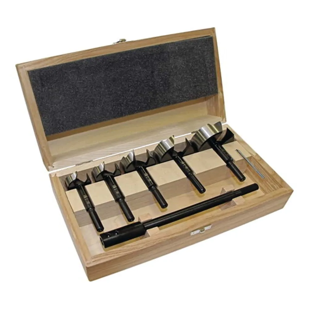 FISCH-TOOLS Juego de puntas Forstner BLACK SHARK PRO 6 piezas ( 4000863173 )