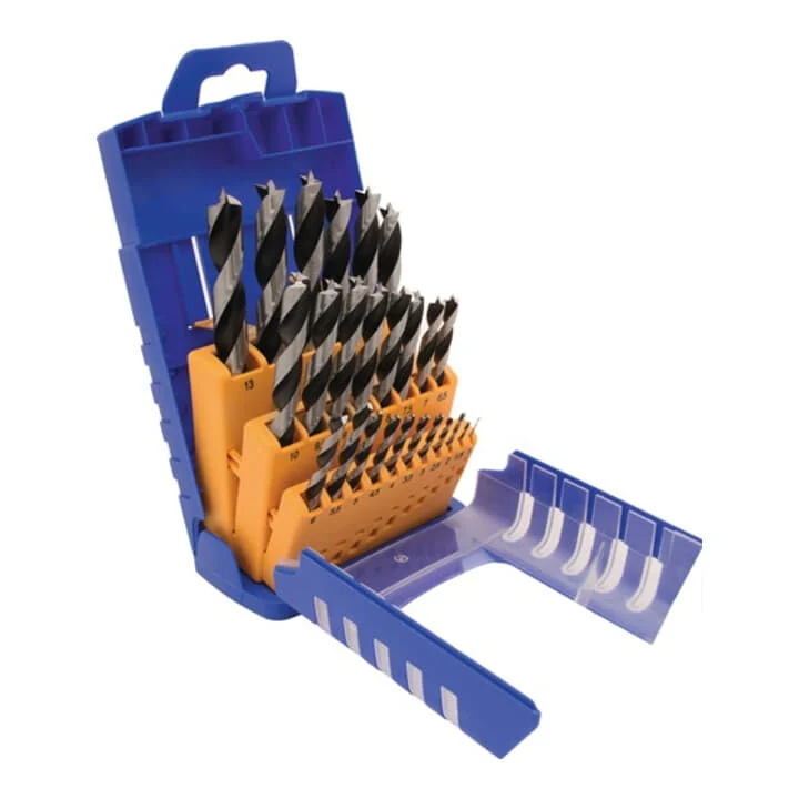 Juego de brocas espirales para madera FISCH-TOOLS 012K 25 piezas ( 4000863169 )
