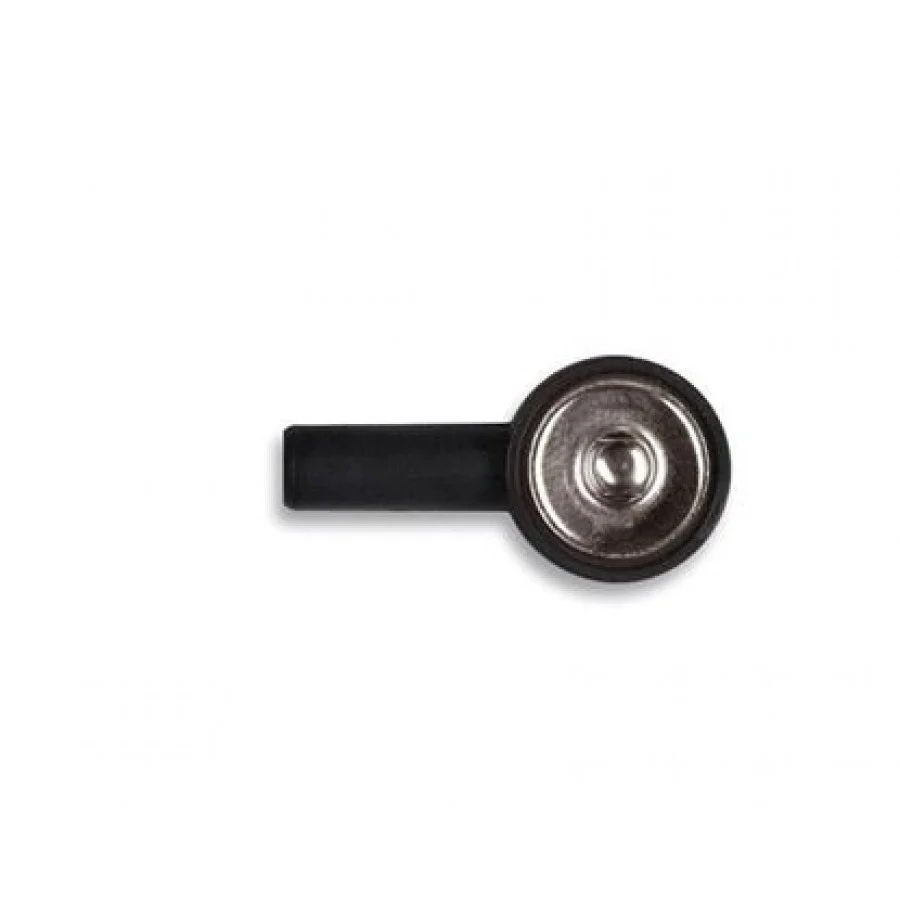 Adaptador Snap con salida 2 mm (1 unidad) Negra Fisiomarket