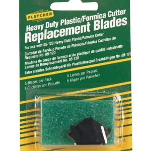 Hoja de repuesto Fletcher-Terry de acero resistente de 0,33 pulgadas de largo, 5 piezas - Oferta de la semana
