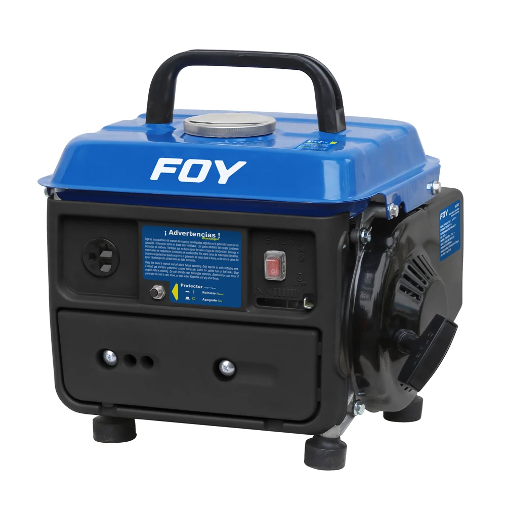Generador gasolina 700 W, 63 cc, voltaje de salida 120 V Foy