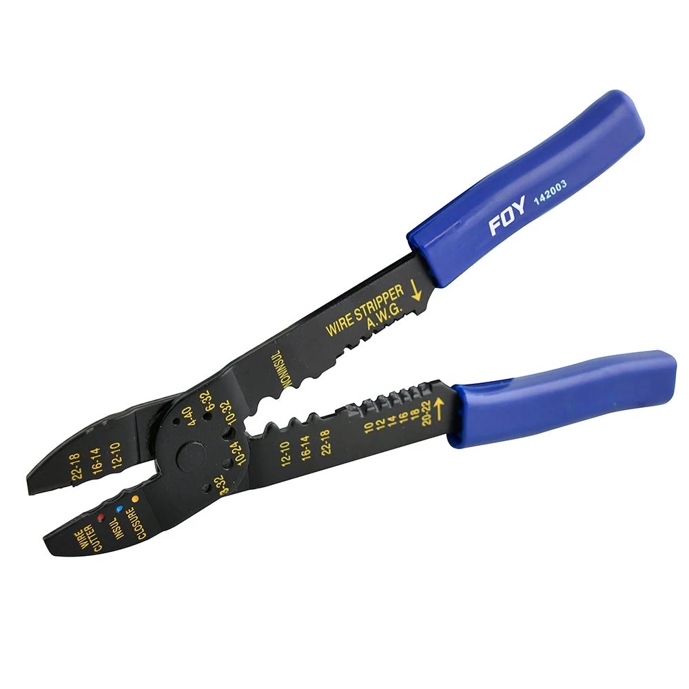 Pinza pelacable 10-22AWG 9" Foy