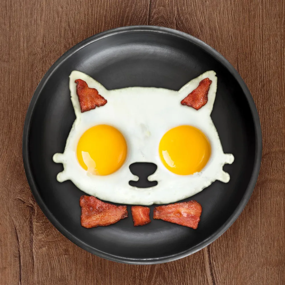 Molde para Huevo "Gato" 3 x 15 x 12.5 cm Fred & Friends