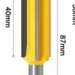 Fresa copiadora vastago 8mm diametro 16 mm lar. 40 mm