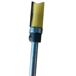 Fresa corte y copiado un ruleman vastago de 1/4 x 1/2 x 38mm