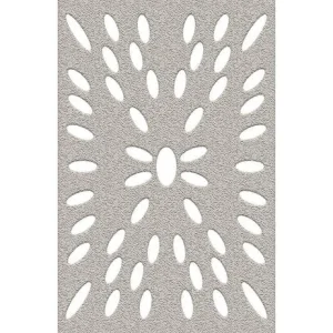 Hoja de lija de óxido de aluminio Full Circle Flex Air de 10-1/16 pulg. de largo x 5-1/4 pulg. de ancho, grano 220, paquet...