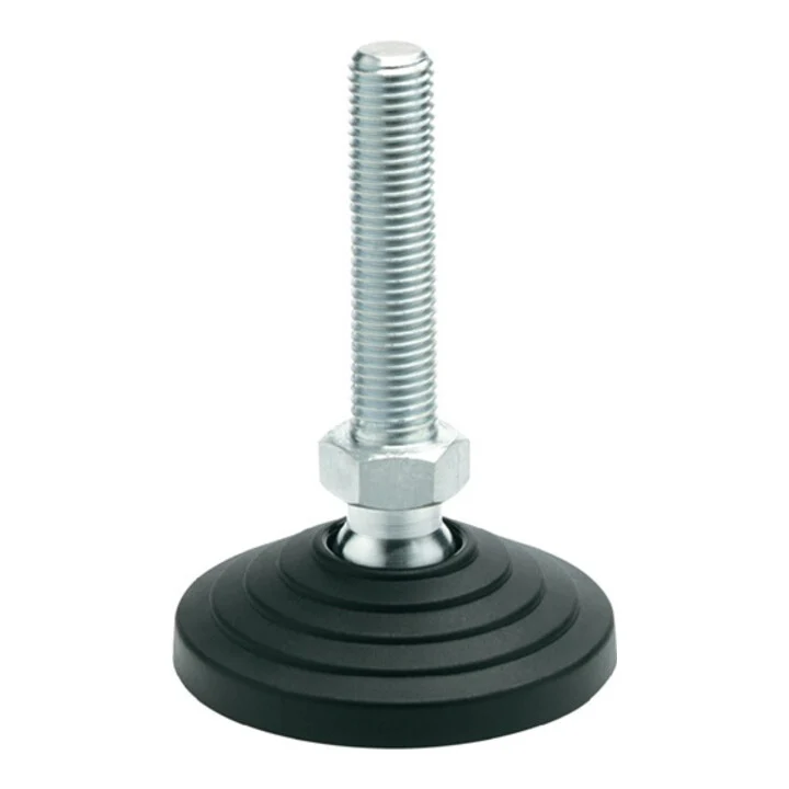 Pie articulado de plástico GANTER GN 344 d1 80 mm, d2 M 12 mm l1 98 mm ( 4601002612 )
