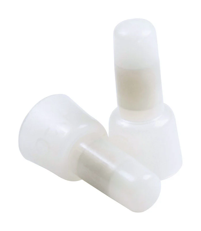 Conector de crimpado de cola de cerdo con aislamiento de calibre 22-10 de Gardner Bender, blanco, paquete de 10 - Oferta d...
