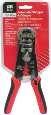 CRIMPER/PELACABLES NEGRO/ROJO - Caja abierta Gardner Bender