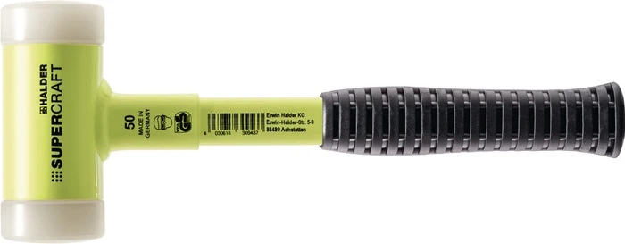 HALDER SUPERCRAFT maza de cara blanda Longitud 325 mm Cabeza Ø 60 mm ( 4000811755 )
