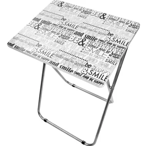 Mesa Multifuncional con Diseño Happy & Smile 38x48x66cm, HDS