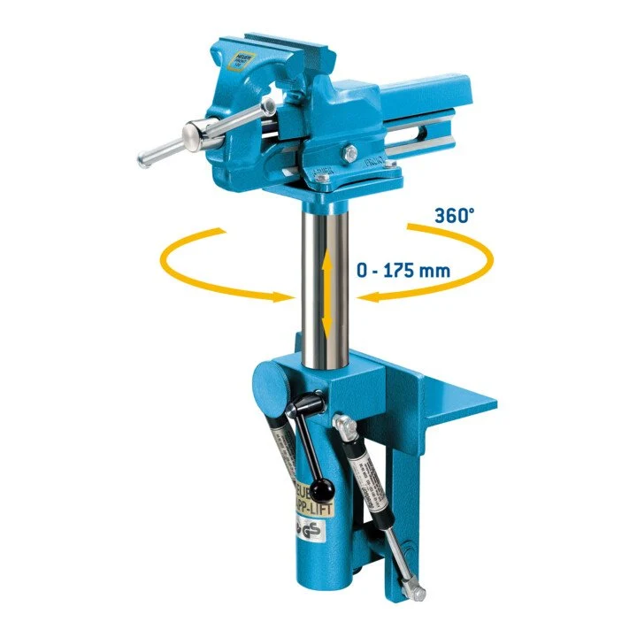 Dispositivo HEUER de plegado y ajuste de altura para mandíbulas de 120 mm de ancho ( 4000830378 )