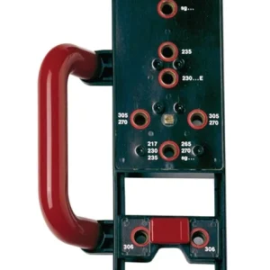 HEWI plantilla de taladrar BL305.6.10U Instalación de rosetas y placas ( 3000206745 )