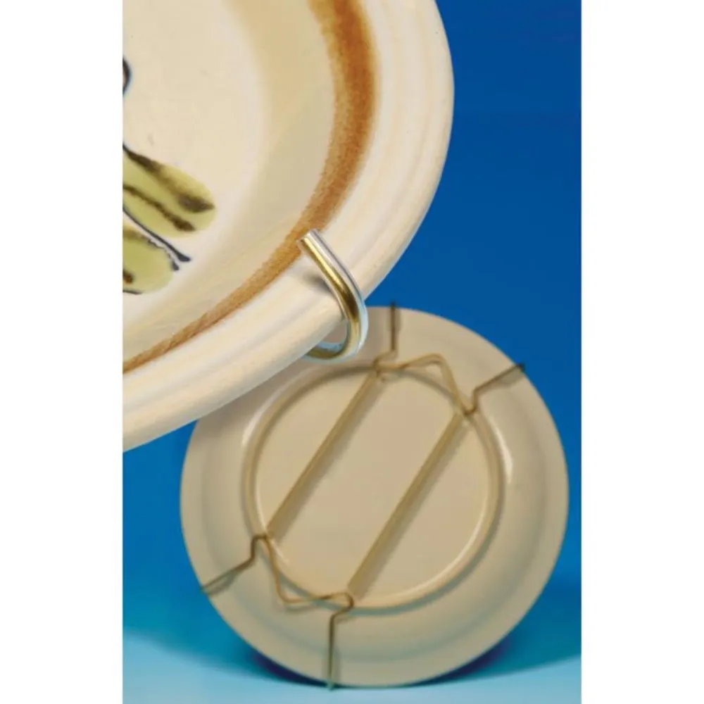 Hillman AnchorWire - Percha para placa de metal de 11 14 pulgadas, paquete de 1 (paquete de 10)