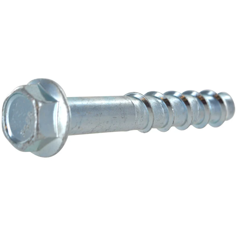 HILLMAN Screw-Bolt+ 1/4 . D X 3 . L Steel Hex Head Concrete Screw Anchor 25 pk - Deal Week
