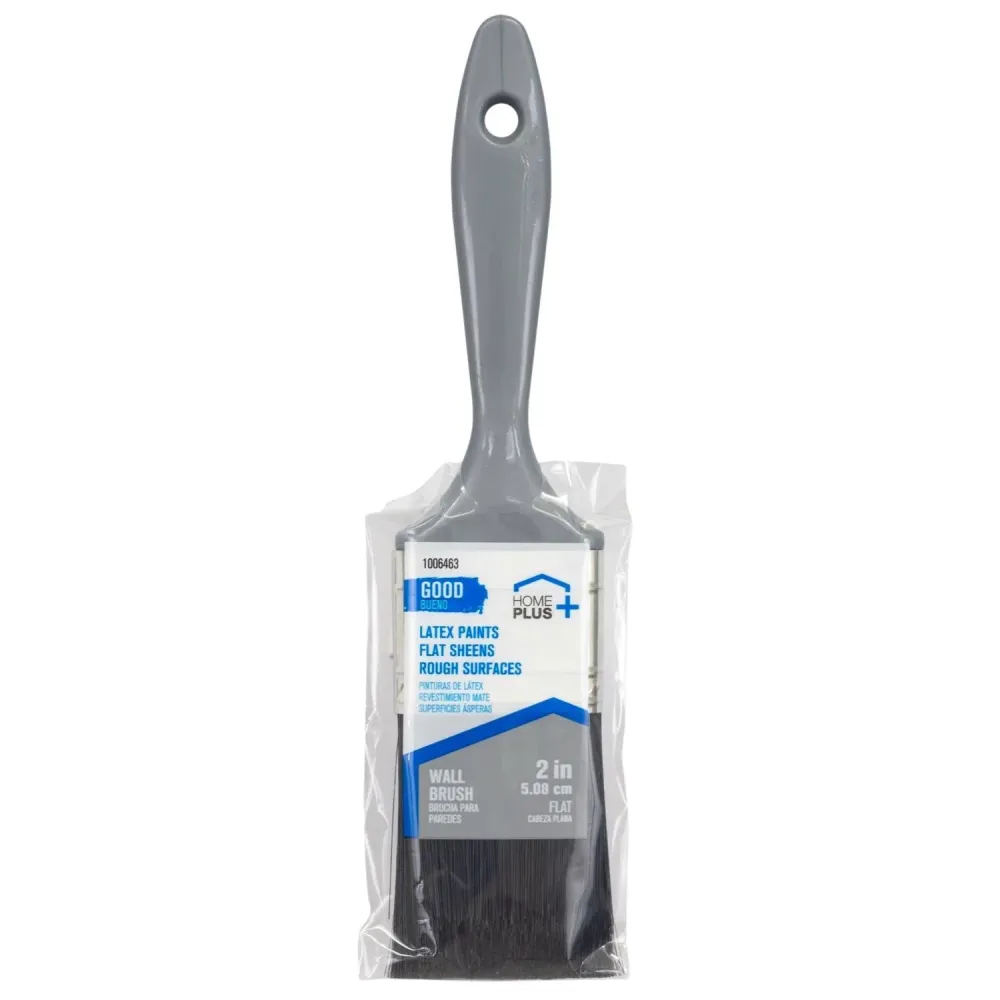 Pincel plano Home Plus Good de 2 pulgadas - Paquete de 12