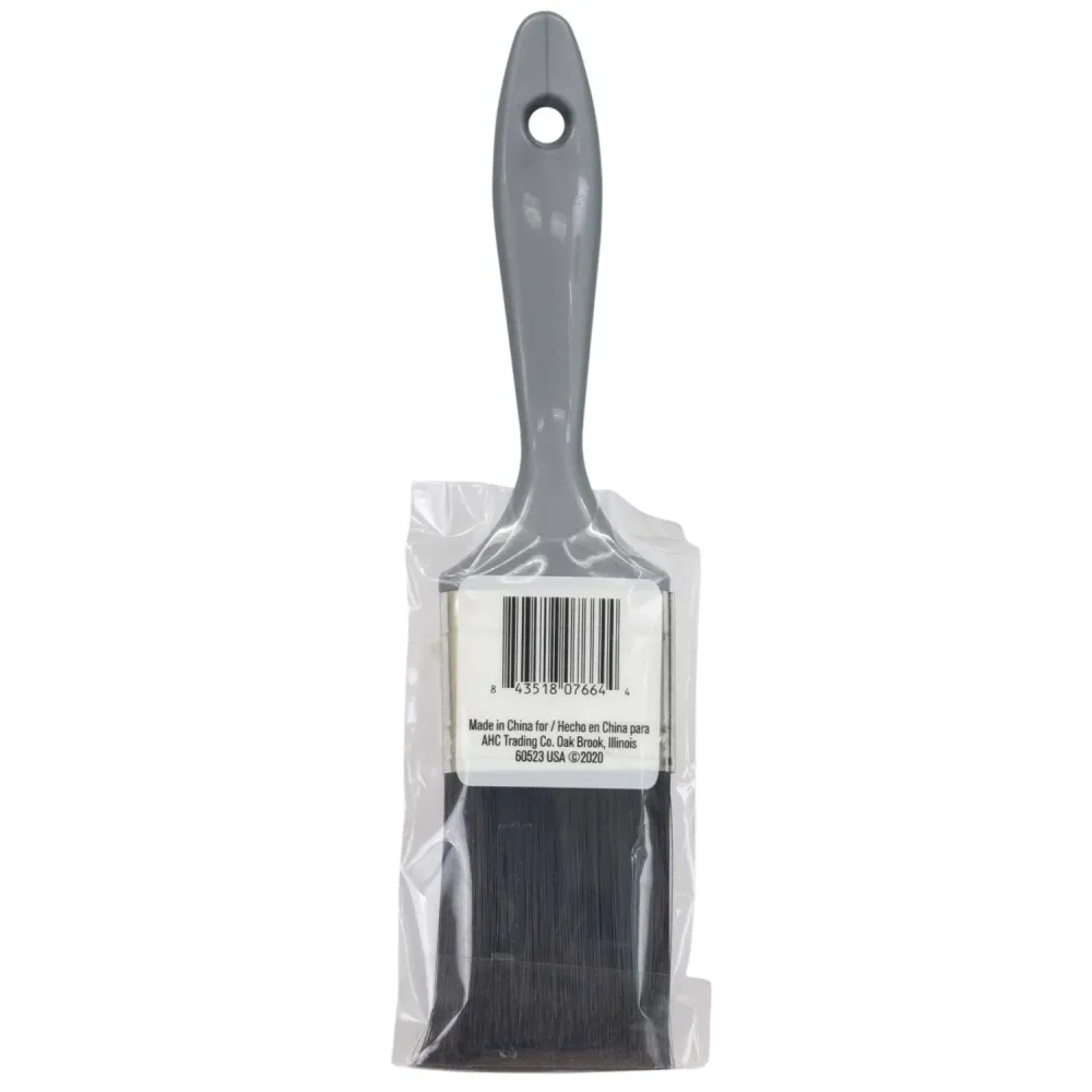 Pincel plano Home Plus Good de 2 pulgadas - Paquete de 12